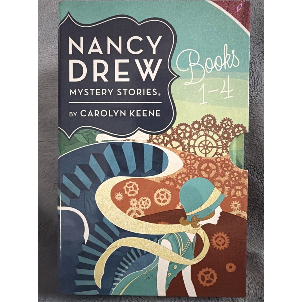 Nancy Drew Mystery Stories 4 Hardcover Books Box Set by Carolyn Keene 2015 NEW
